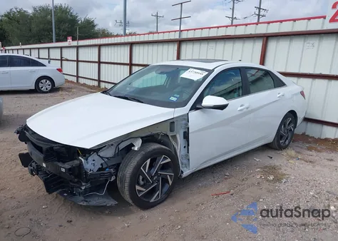 2024 Hyundai Elantra Limited from USA, damaged, VIN KMHLP4DG9RU815337